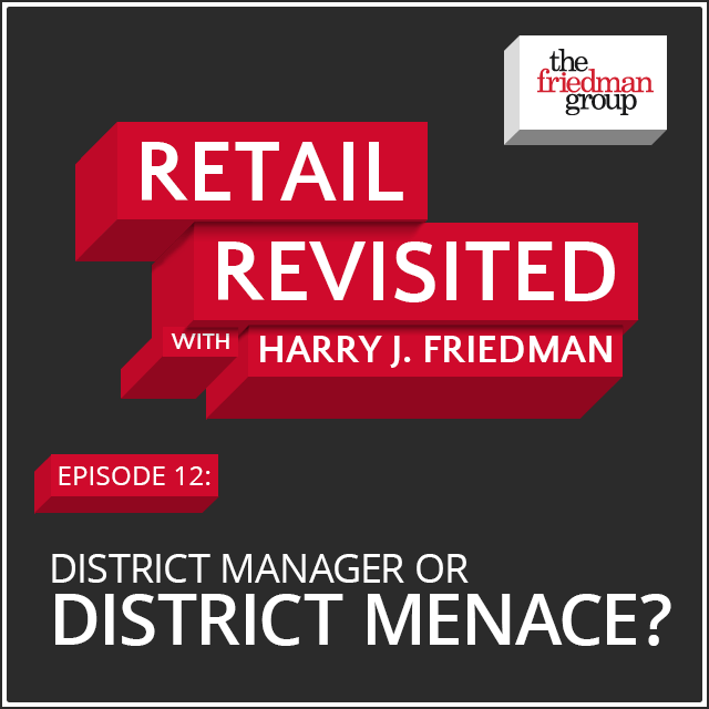 Episode 12 Podcast cover District-Manager-or District-Menace-Retail-Revisited